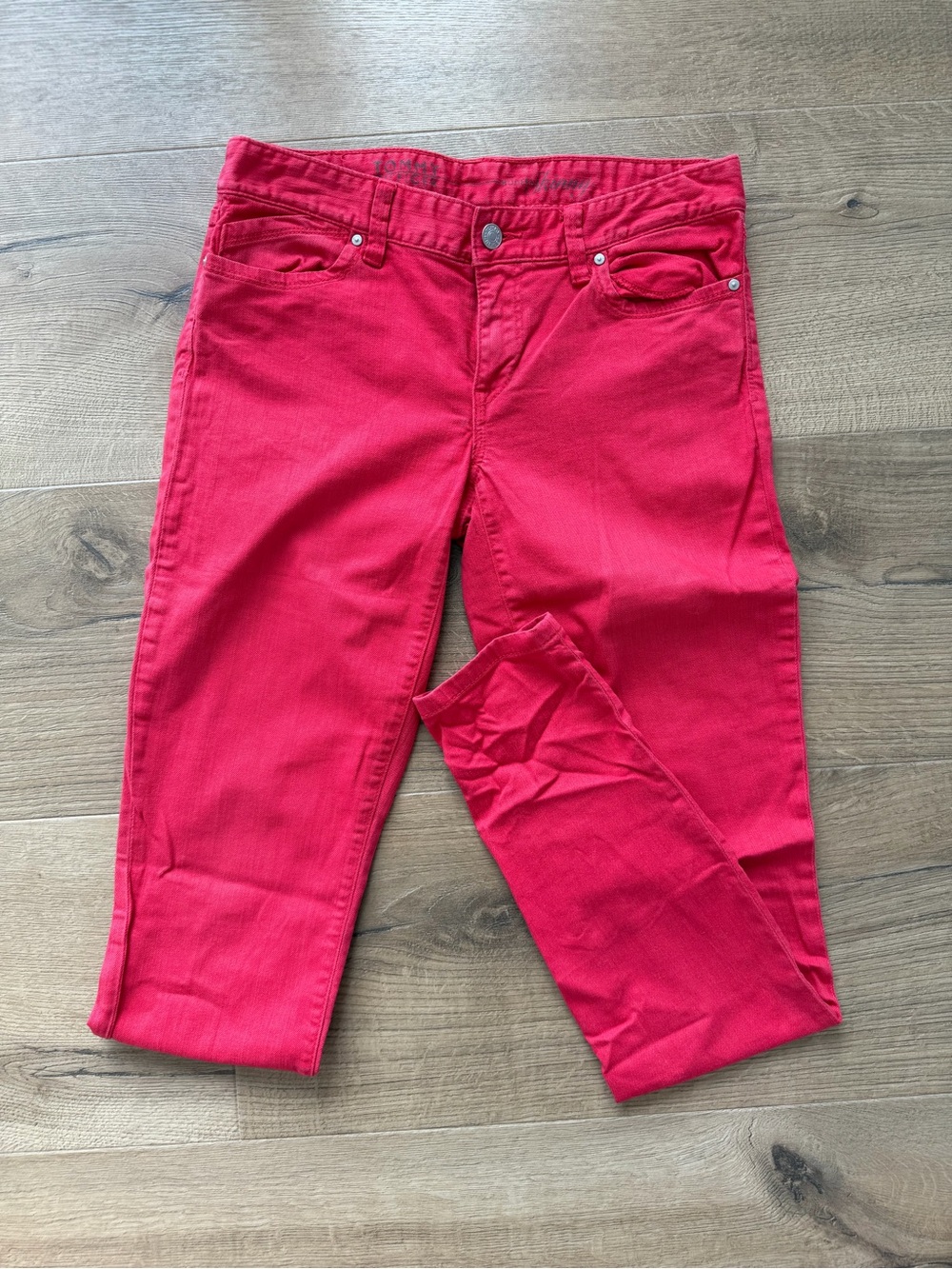 Tommy Hilfiger Bright Red Jeans